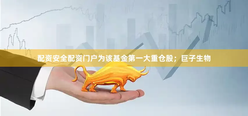 配资安全配资门户为该基金第一大重仓股；巨子生物